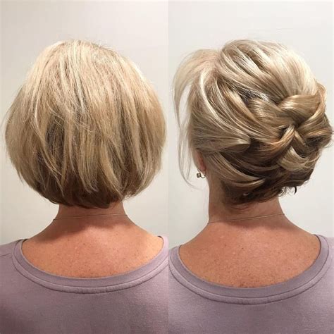 short hair hairdo ideas|updos for really short hair.